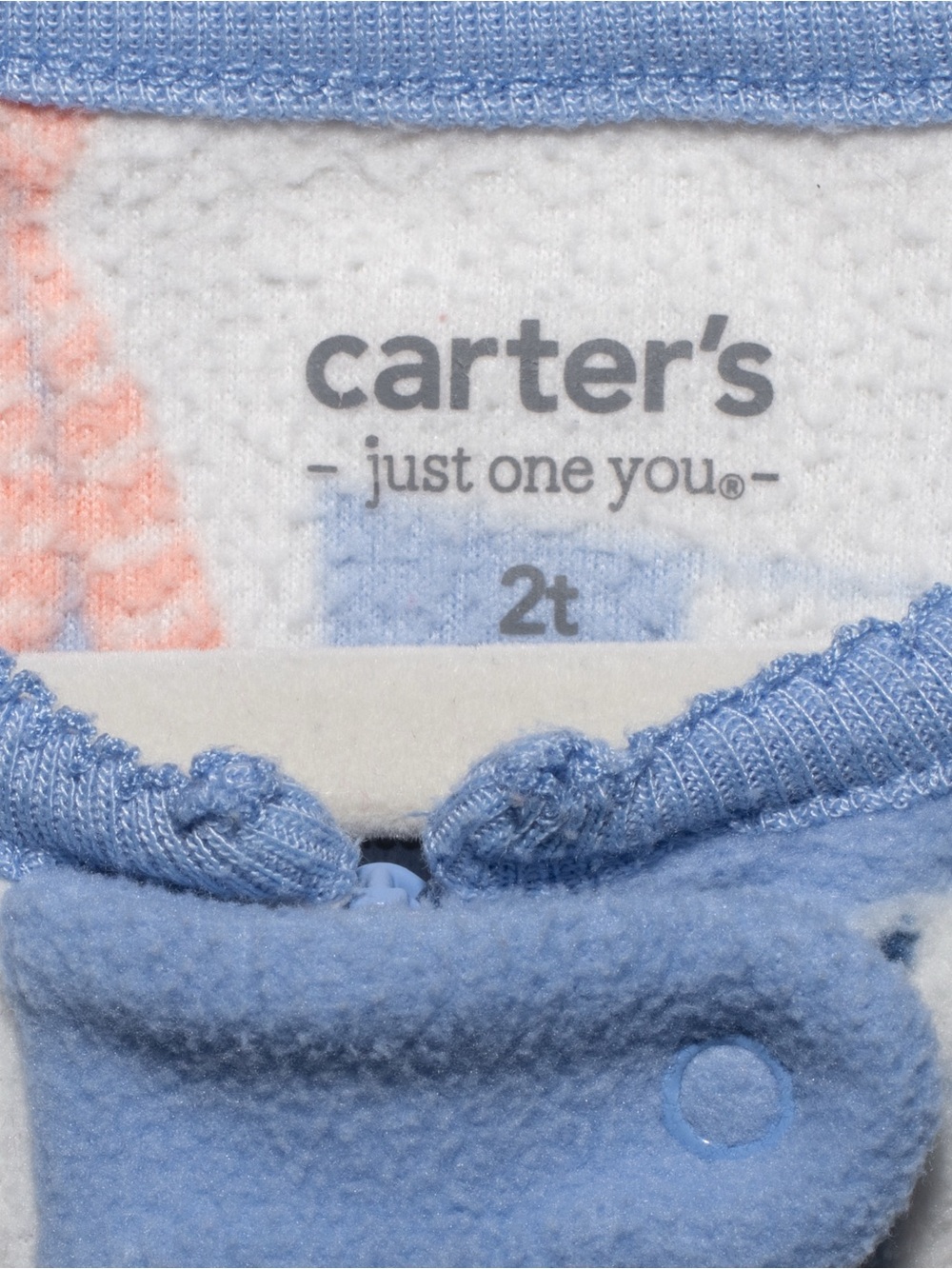Carters polar bear winter footie - Picture 2 of 6